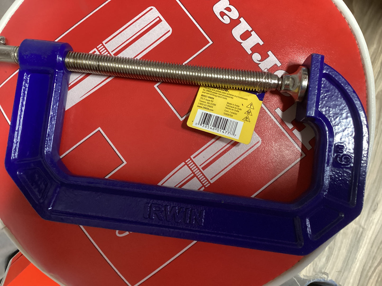 Irwin C Clamp